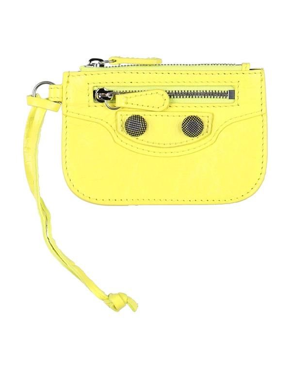 バレンシアガ レディース アクセサリー 財布 BALENCIAGA 財布 Pastel Yellow イエロー
