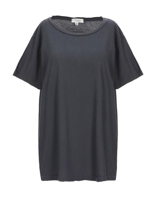 クロスリー レディース トップス Tシャツ CROSSLEY Lead Gray グレー