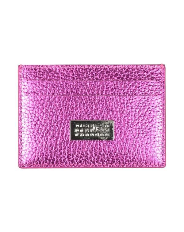 マルタンマルジェラ レディース アクセサリー 財布 カードケース MM6 MAISON MARGIELA Fuchsia フューシャ