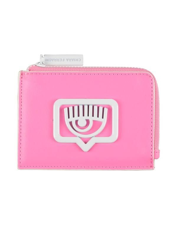 シアラフェラーニ レディース アクセサリー 財布 カードケース CHIARA FERRAGNI Pink ピンク