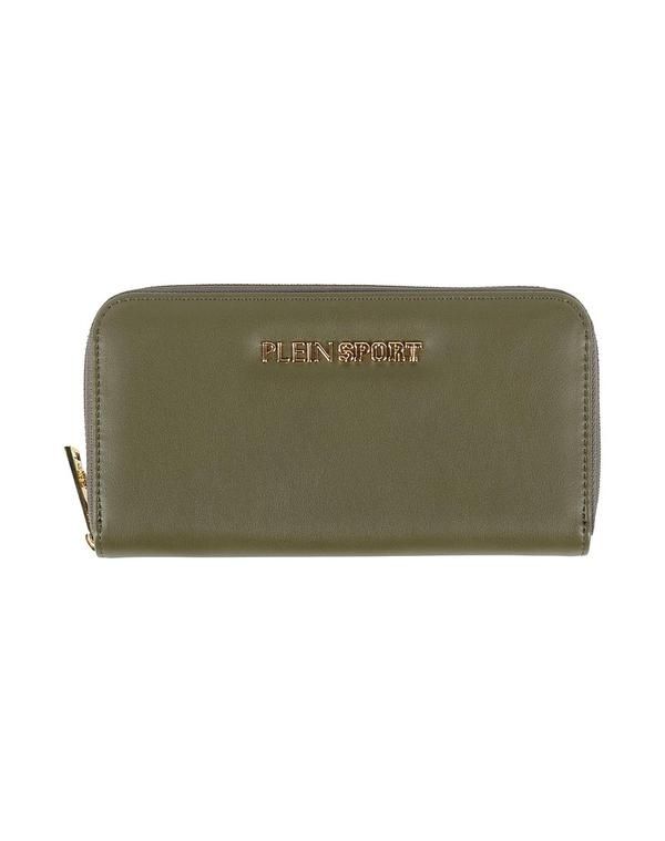 プレイン スポーツ レディース アクセサリー 財布 PLEIN SPORT Military Green グリーン