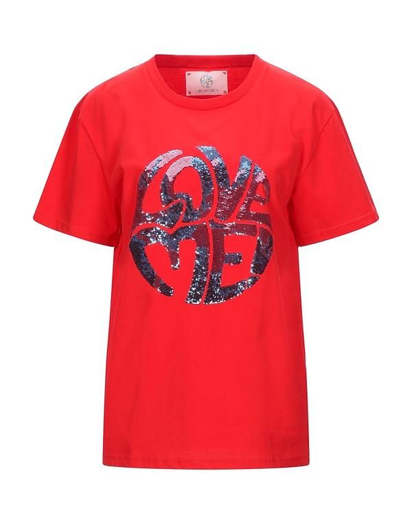 アルベルタ フェレッティ レディース トップス Tシャツ ALBERTA FERRETTI Red レッド