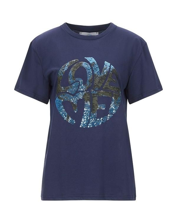 アルベルタ フェレッティ レディース トップス Tシャツ ALBERTA FERRETTI Midnight Blue ブルー