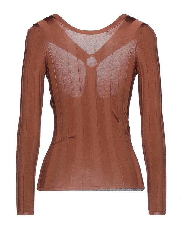 サンドロ レディース トップス Tシャツ SANDRO Brown ブラウン