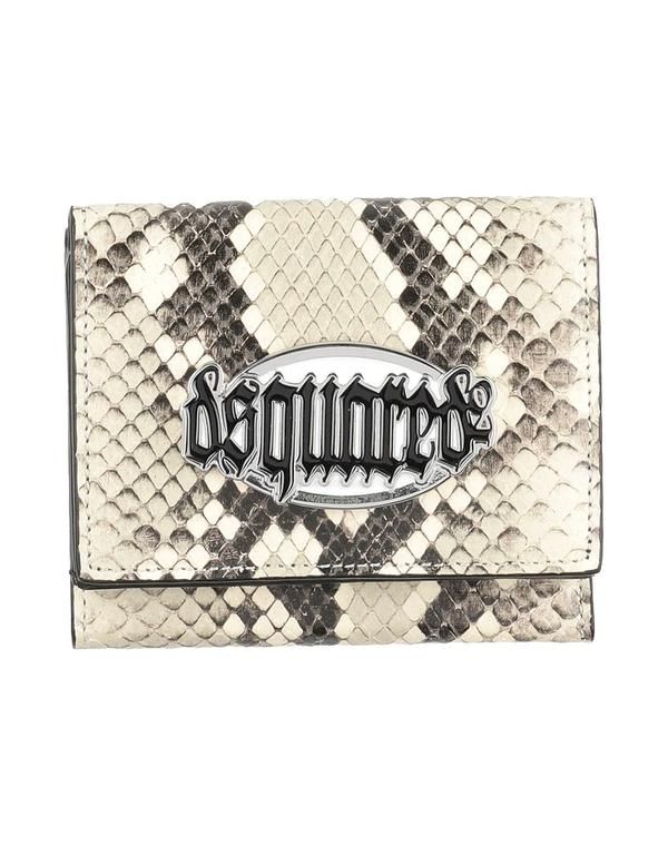 ディースクエアード レディース アクセサリー 財布 DSQUARED2 Ivory アイボリー