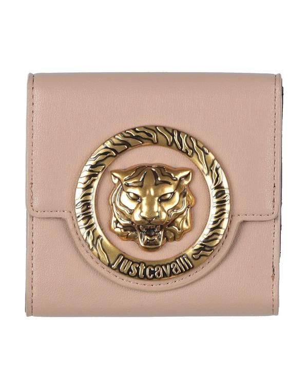 ジャストカバリ レディース アクセサリー 財布 JUST CAVALLI Beige ベージュ