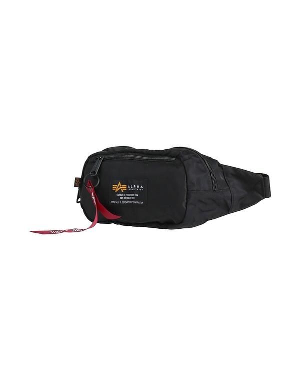 アルファインダストリーズ メンズ バッグ ウエストポーチ ALPHA INDUSTRIES Black ブラック