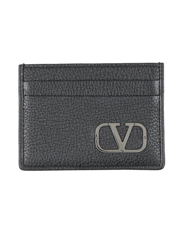 ヴァレンティノ メンズ アクセサリー 財布 カードケース VALENTINO GARAVANI Black ブラック