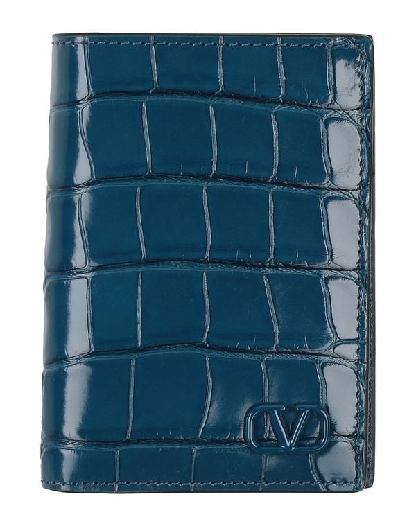 ヴァレンティノ メンズ アクセサリー 財布 カードケース VALENTINO GARAVANI Blue ブルー