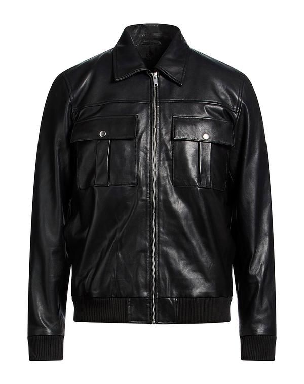 ボロンガロトレバー メンズ アウター ジャケット・ブルゾン ボンバージャケット BOLONGARO TREVOR Black ブラック