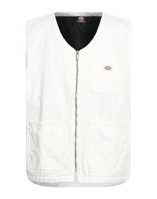ディッキーズ メンズ トップス ベスト DICKIES Ivory アイボリー