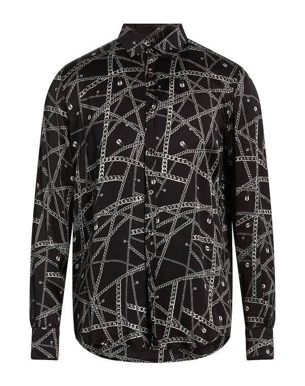 ジョン リッチモンド メンズ トップス シャツ JOHN RICHMOND Black ブラック