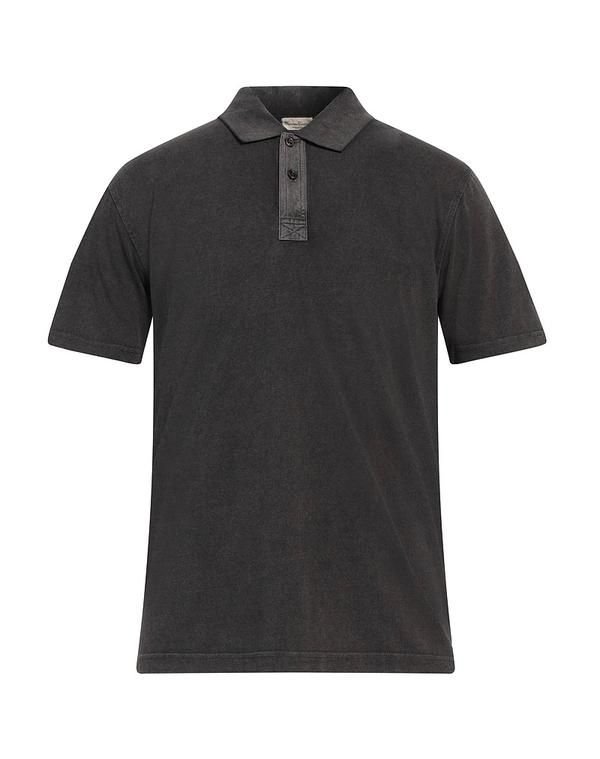 カシミアカンパニー メンズ トップス ポロシャツ CASHMERE COMPANY Charcoal チャコール
