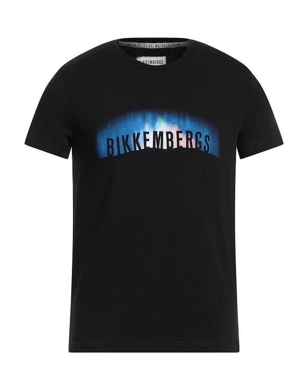 ビッケンバーグス メンズ トップス Tシャツ BIKKEMBERGS Black ブラック