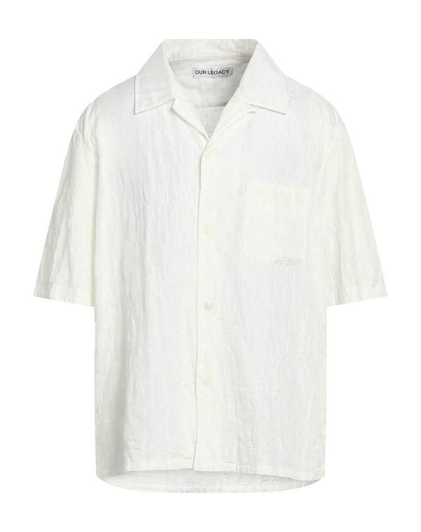 アワーレガシー メンズ トップス シャツ OUR LEGACY White ホワイト