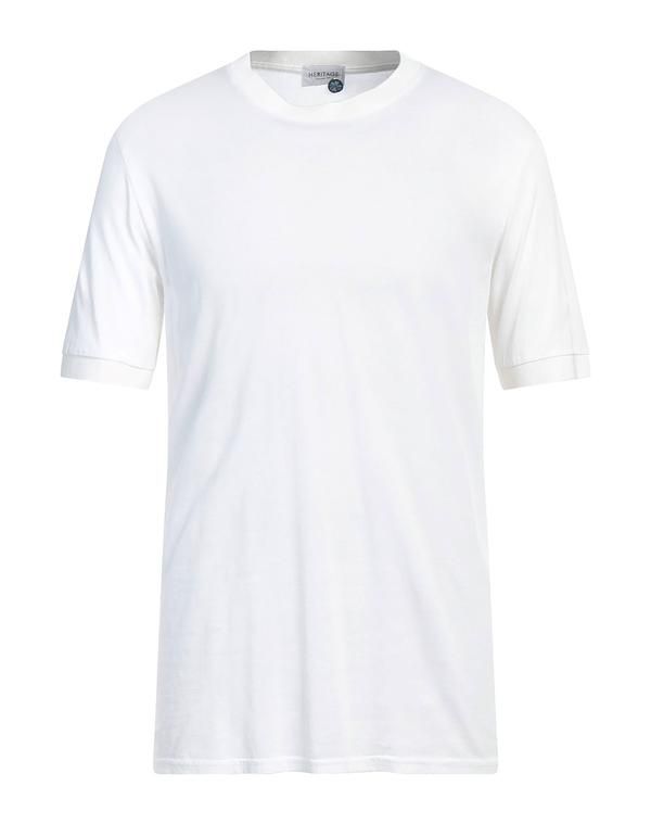 ヘリテージ メンズ トップス Tシャツ HERITAGE T White ホワイト