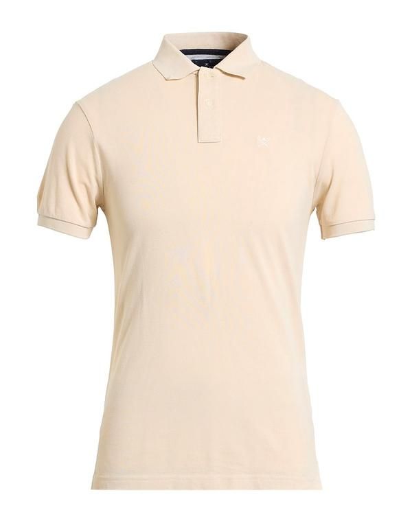 ハケット メンズ トップス ポロシャツ HACKETT Beige ベージュ