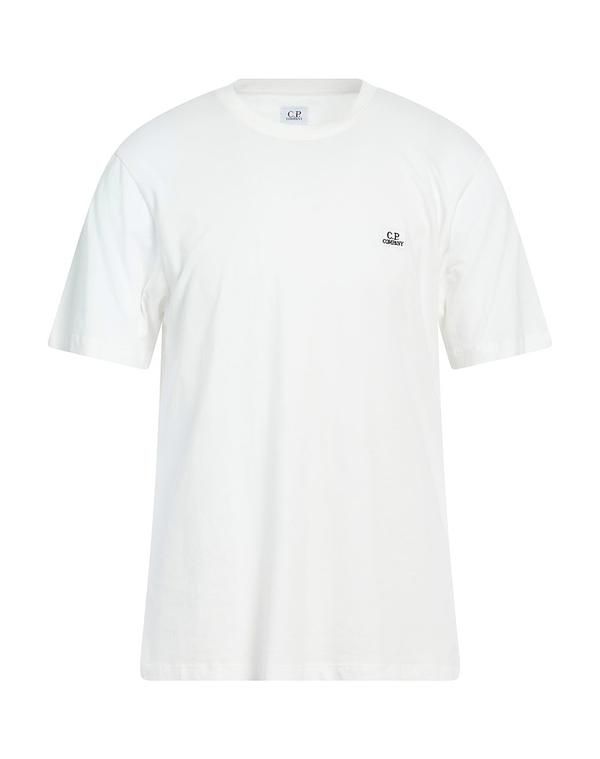 シーピーカンパニー メンズ トップス Tシャツ CP COMPANY White ホワイト