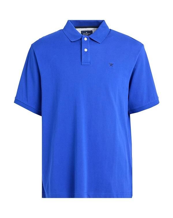 ハケット メンズ トップス ポロシャツ HACKETT Blue ブルー