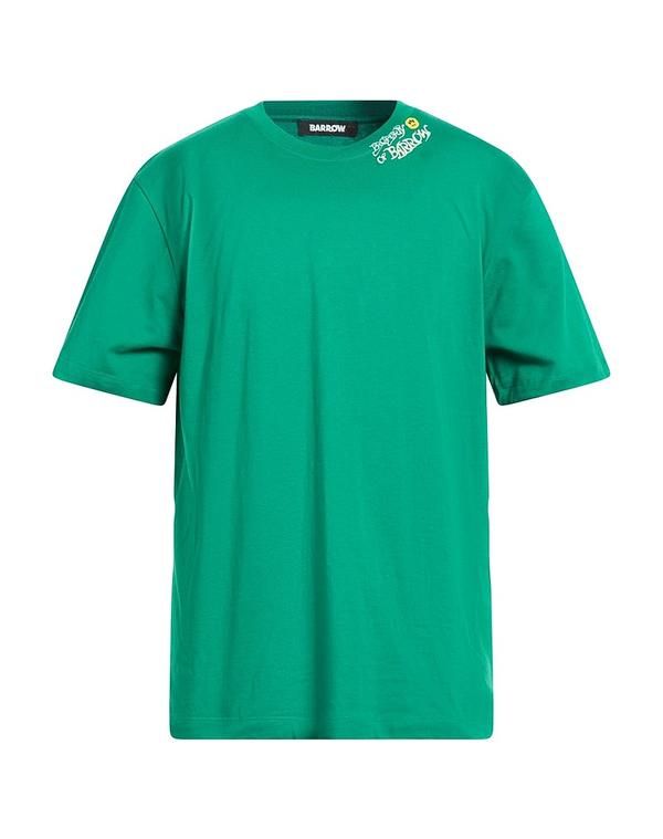 バロー メンズ トップス Tシャツ BARROW Emerald エメラルド