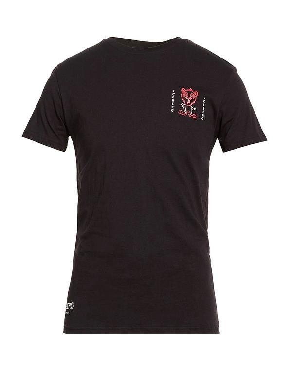 アイスバーグ メンズ トップス Tシャツ ICEBERG Black ブラック