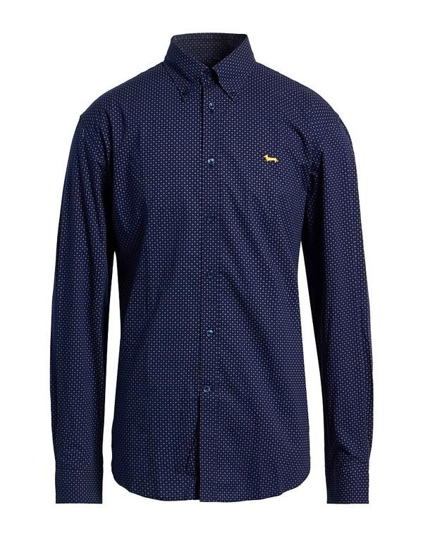 ハーモント ブレイン メンズ トップス シャツ HARMONT BLAINE Midnight Blue ブルー