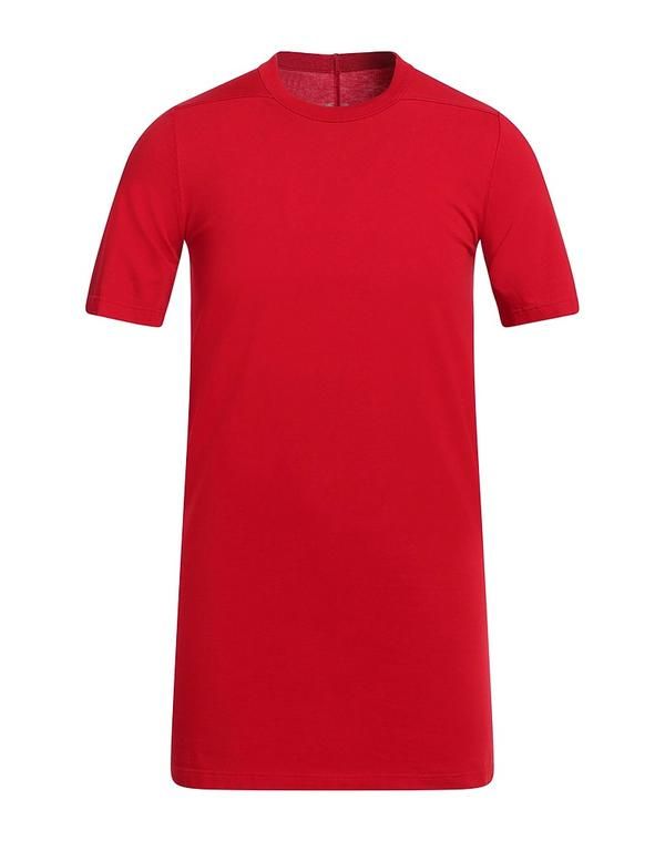 リックオウエンス メンズ トップス Tシャツ RICK OWENS Tomato Red レッド