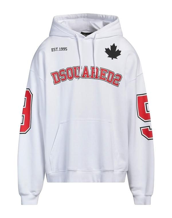 ディースクエアード メンズ アウター パーカー・スウェット DSQUARED2 White ホワイト