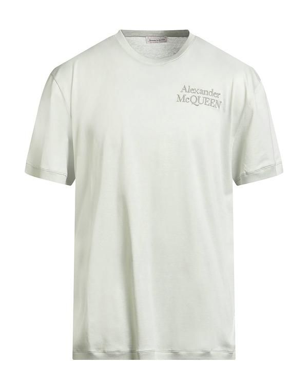 マックイーン メンズ トップス Tシャツ MCQUEEN Light Green グリーン