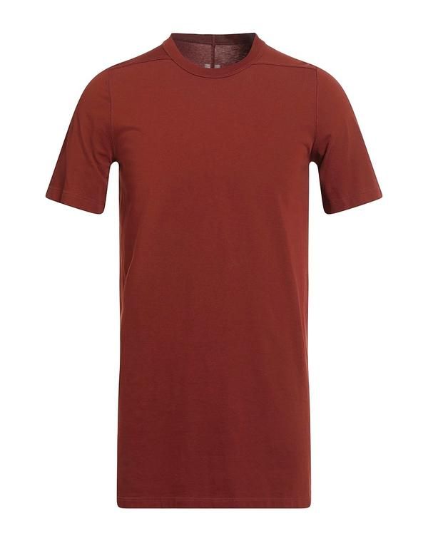 リックオウエンス メンズ トップス Tシャツ RICK OWENS T Chocolate Brown ブラウン