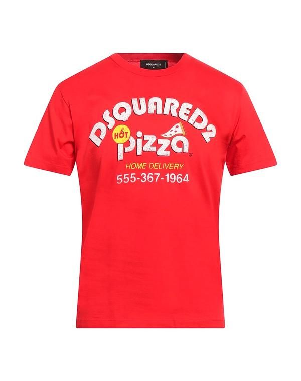 ディースクエアード メンズ トップス Tシャツ DSQUARED2 Red レッド