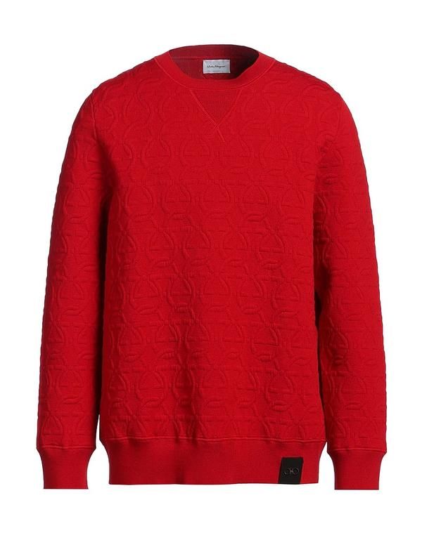 フェラガモ メンズ トップス シャツ プルオーバー FERRAGAMO Red レッド