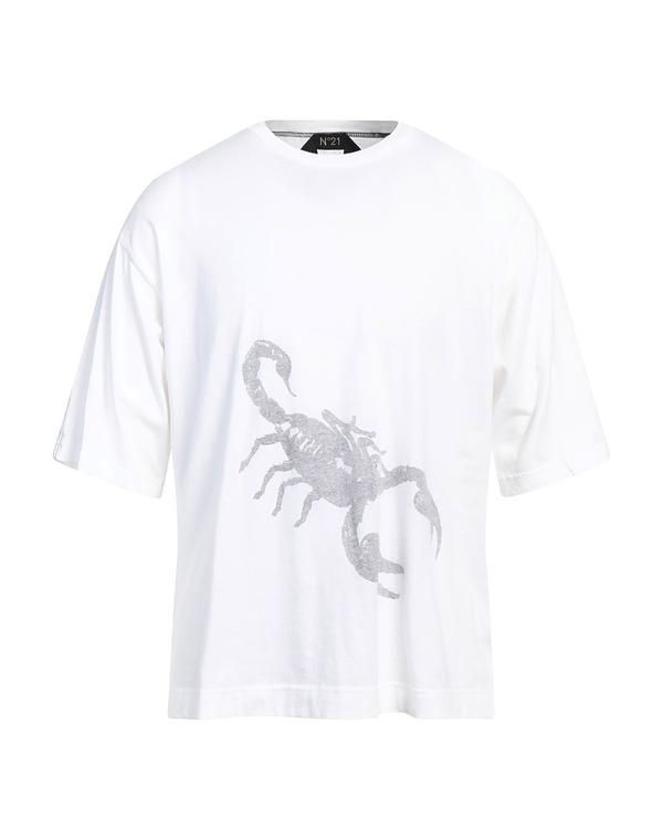 ヌメロ ヴェントゥーノ メンズ トップス Tシャツ N 21 White ホワイト