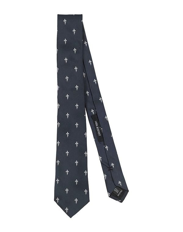 ニールバレット メンズ アクセサリー ネクタイ NEIL BARRETT Midnight Blue ブルー
