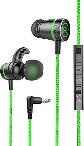 Kasott Soundmaster Pro V1 Gaming Earphones with Mic [Mic Mute Function] Bass Emphasis Earbuds Headphones Canal Type Nintendo Switch Xbox Wired Smartphone Portable Gaming Heavy Bass PS4/PS5/ef793085