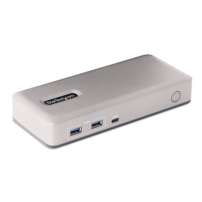 【新品・3営業日で発送】STARTECH.COM ドック／USB-C／2画面／4K60Hz HDMI DP／85W PD／7x USB／LAN(101N-USBC-DOCK)