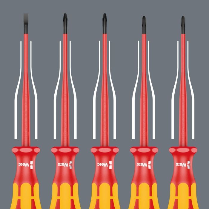 WERA 絶縁ドライバーセット 新品・3営業日で発送】Wera Werkzeuge 135961 7本組 絶縁ドライバー