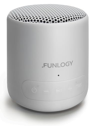 FUNLOGY Portable Mini（スピーカー/ポータブルスピーカー）【VGP2024受賞】防水対応/小型/Type-C 充電式/バッテリー 内臓/Bluetooth対応/ワイヤレス / IP67 お風呂 で使える/pc スマホ 接続 d6b1b1ea
