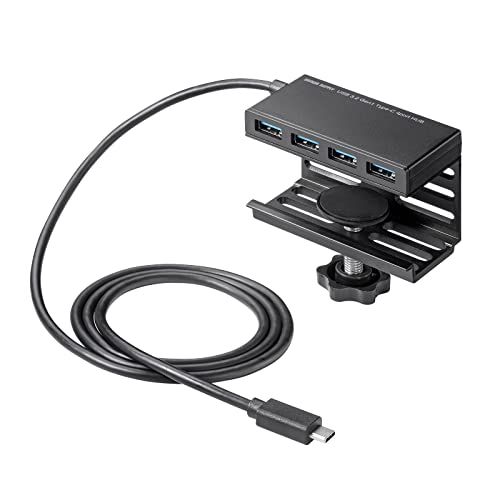 サンワサプライ クランプ固定式 USB3.2 Gen1 Type-Cハブ USB-3TCH31BK ブラックas c4f41311