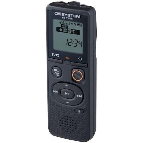 VN-551PC(ICレコーダー/会議録音/議事録/証拠録音/授業録音/語学学習/カラオケ/メモ録/取材/インタビュー)t