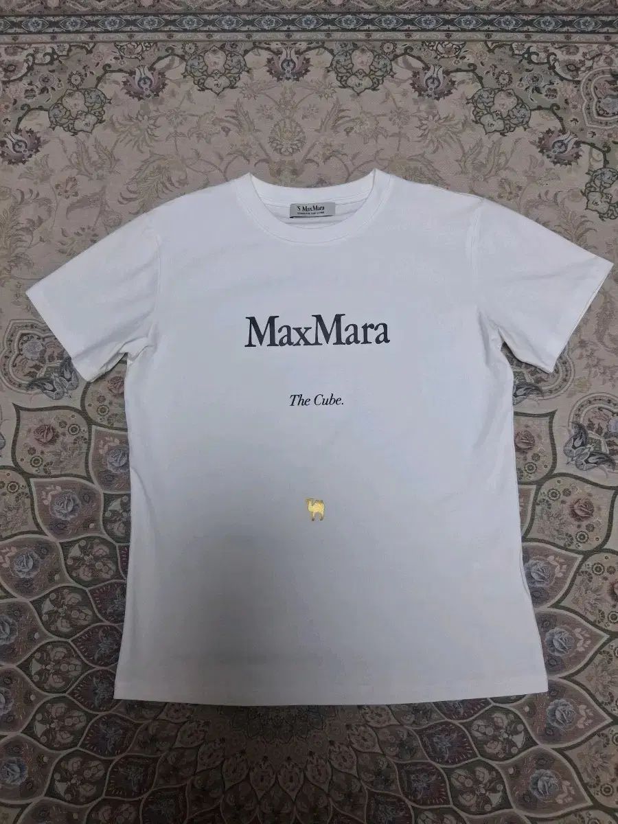 MAX MARA マックスマーラ キューブ 半袖 Tシャツ 白