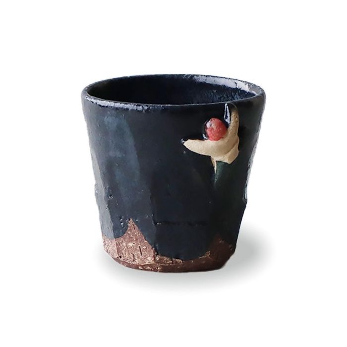 【新品・5営業日で発送】アワサカ メーカー取寄 クライミング 酒カップ夏(簡易箱) 日本製 美濃焼 食器 陶器 (-)【入数:100】