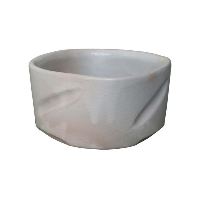 【新品・5営業日で発送】アワサカ メーカー取寄 民芸の里粉引 抹茶?(簡易箱) 日本製 美濃焼 食器 陶器 (-)【入数:24】