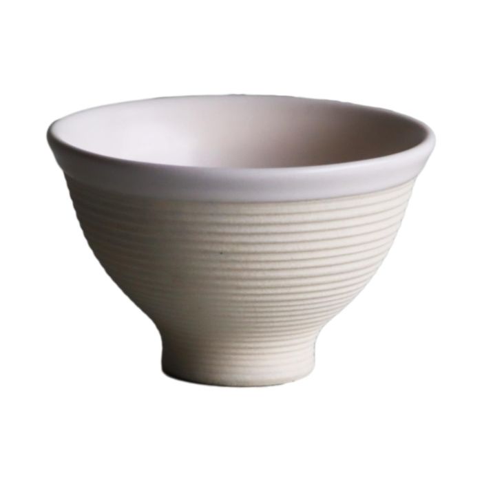 【新品・5営業日で発送】アワサカ メーカー取寄 千段 茶々 白X白土 日本製 美濃焼 食器 陶器 (-)【入数:40】