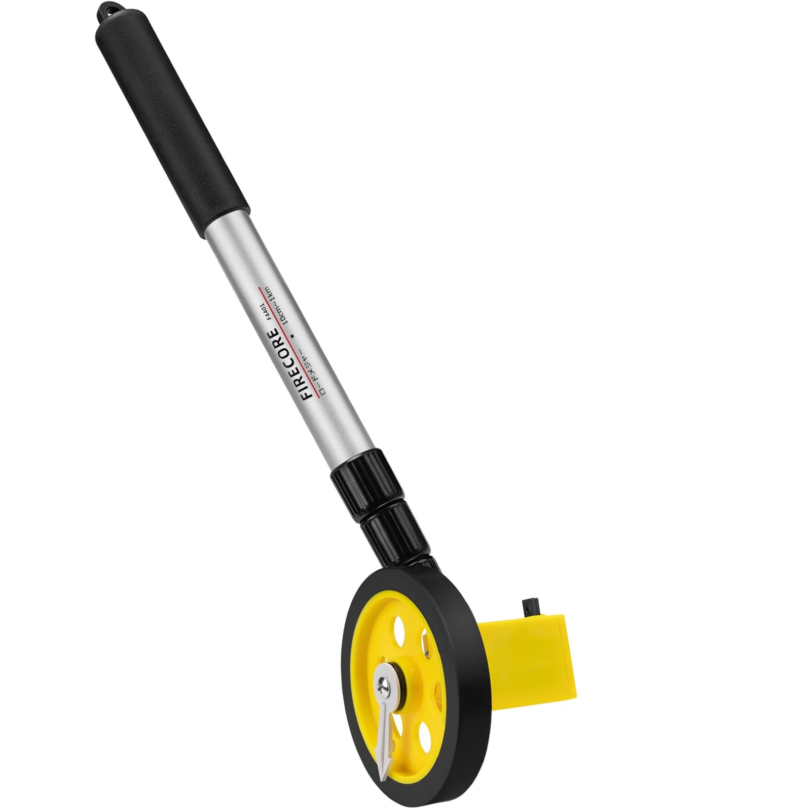 Firecore ウォーキングメジャー 距離測定器 ロードメジャー 伸縮式 10cm?999.9m カウンターメジャー 軽量 耐久性 測りメジャー 陸上 建築 学校 現場工事の測量 距離 計測 距離計測器 小型車輪 ホイールメジャー F440 ad237fab