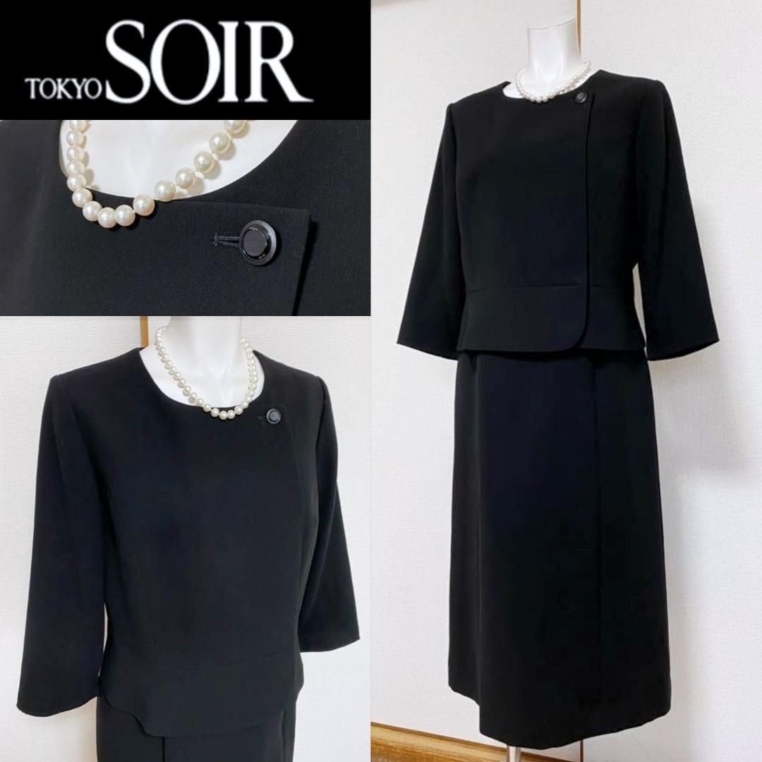 ◎当日発送可能【新品未使用】東京ソワール　高級喪服礼服　ワンピース∥□