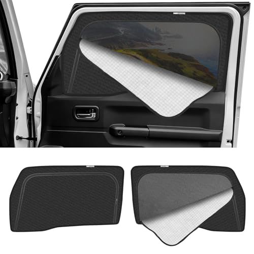 新型 スズキ ジムニー ノマド JC74 専用 サンシェード マグネット式 サイド用 車種専用 2in1一体式 カーシェード JIMNY NOMADE SIERRA メッシュカーテン 換気 断熱 日除け メッシュサンシェード 日焼け防止 UVカット 遮光カts