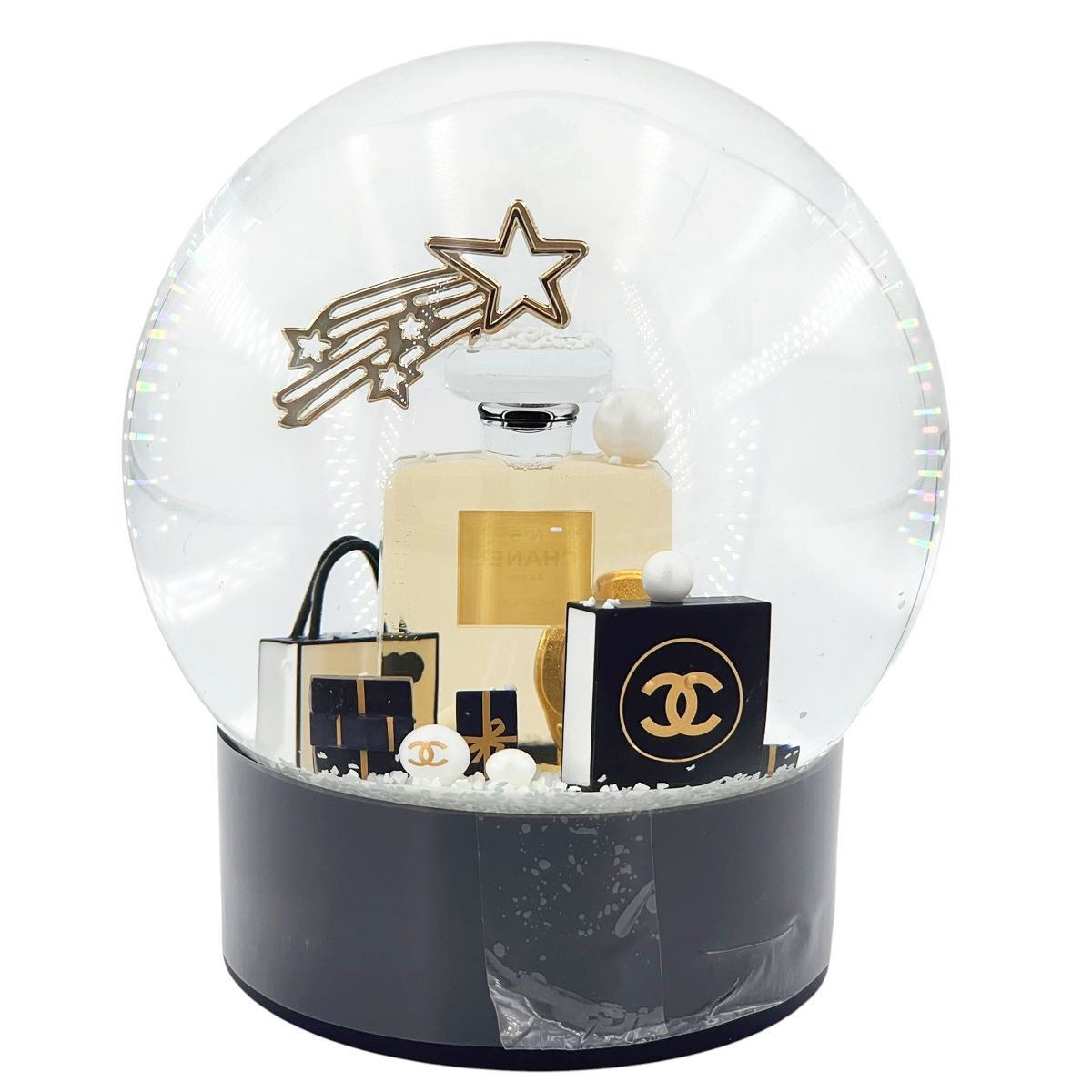 中古】 CHANEL シャネルボーテ 2025ノベルティ スノードーム No.5 香水 