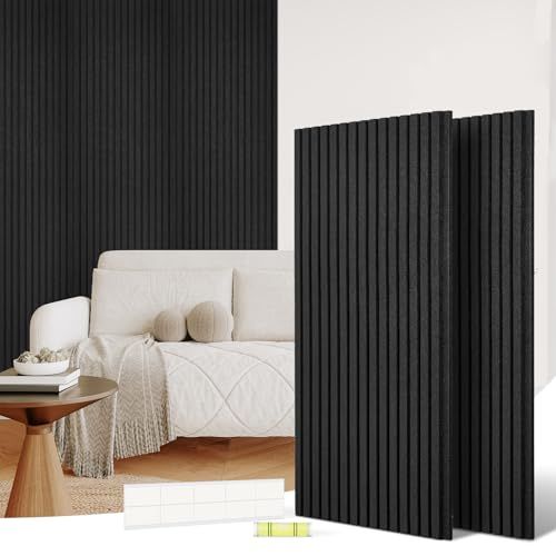 ☆新品☆高密度吸音パネル 120ｘ60cm?2枚セット?約1.44? ダブルレイヤー複合吸音材 壁 賃貸 剥がせる 防音ボード ウォールパネル 遮音材 保温 難燃 インテリア 部屋装飾 騒音対策 吸音ボード おしゃれ 部屋用 オフィス ピアノ 00642ed2