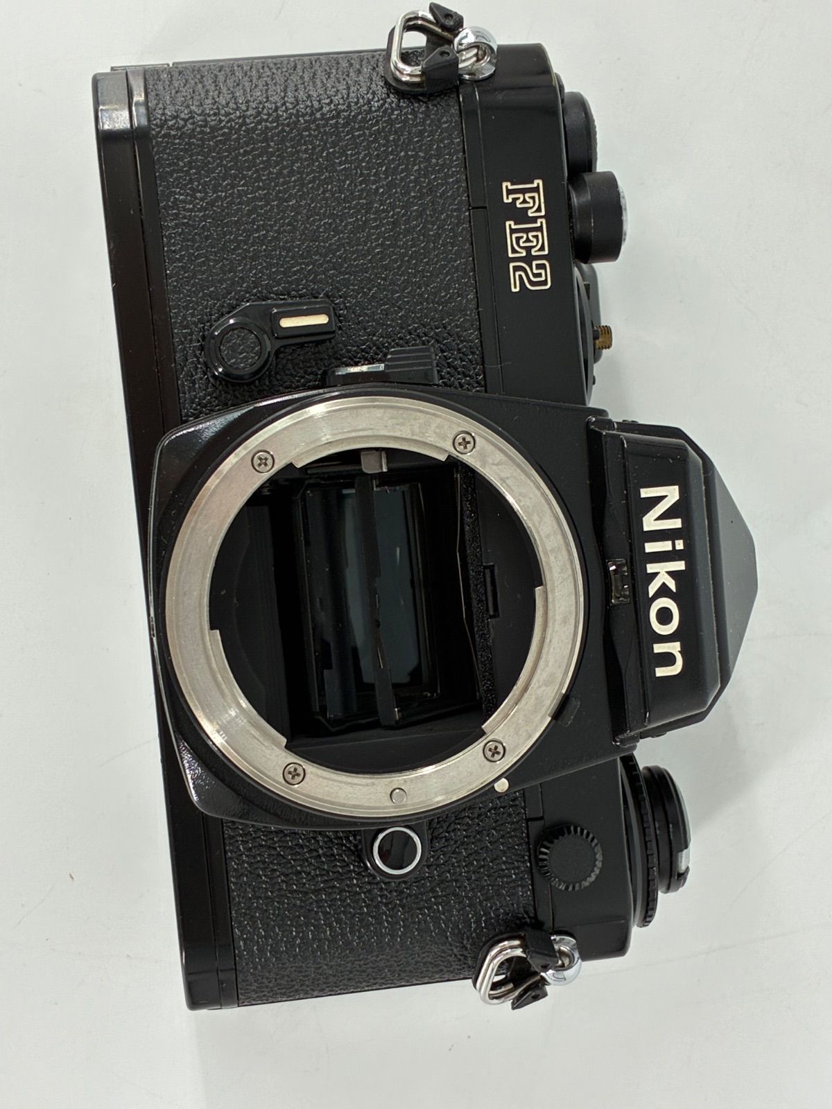 509-002 【ニコン Nikon FE2 動作未確認 ジャンク品】黒 フィルム
